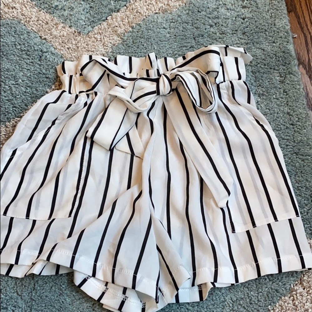 shein paper bag shorts